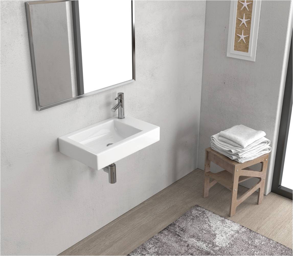 Νιπτήρας αναρτώμενος MINOS 4056 KARAG 55x35x10cm