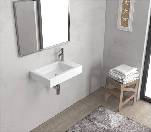 Νιπτήρας αναρτώμενος MINOS 4056 KARAG 55x35x10cm