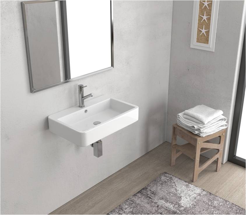 Νιπτήρας αναρτώμενος CONTOUR 61060 KARAG 60x40x12cm