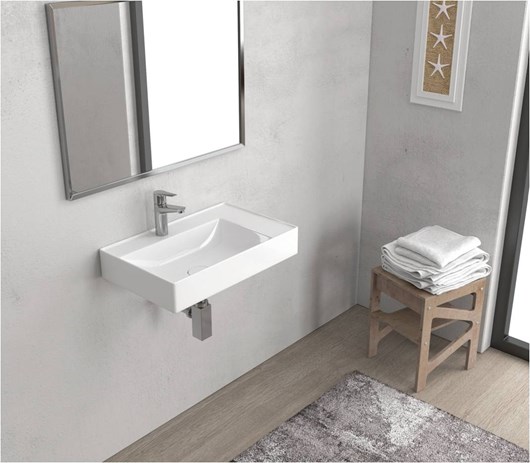 Νιπτήρας επικαθήμενος INFINITY 6160 KARAG 60x38x11cm