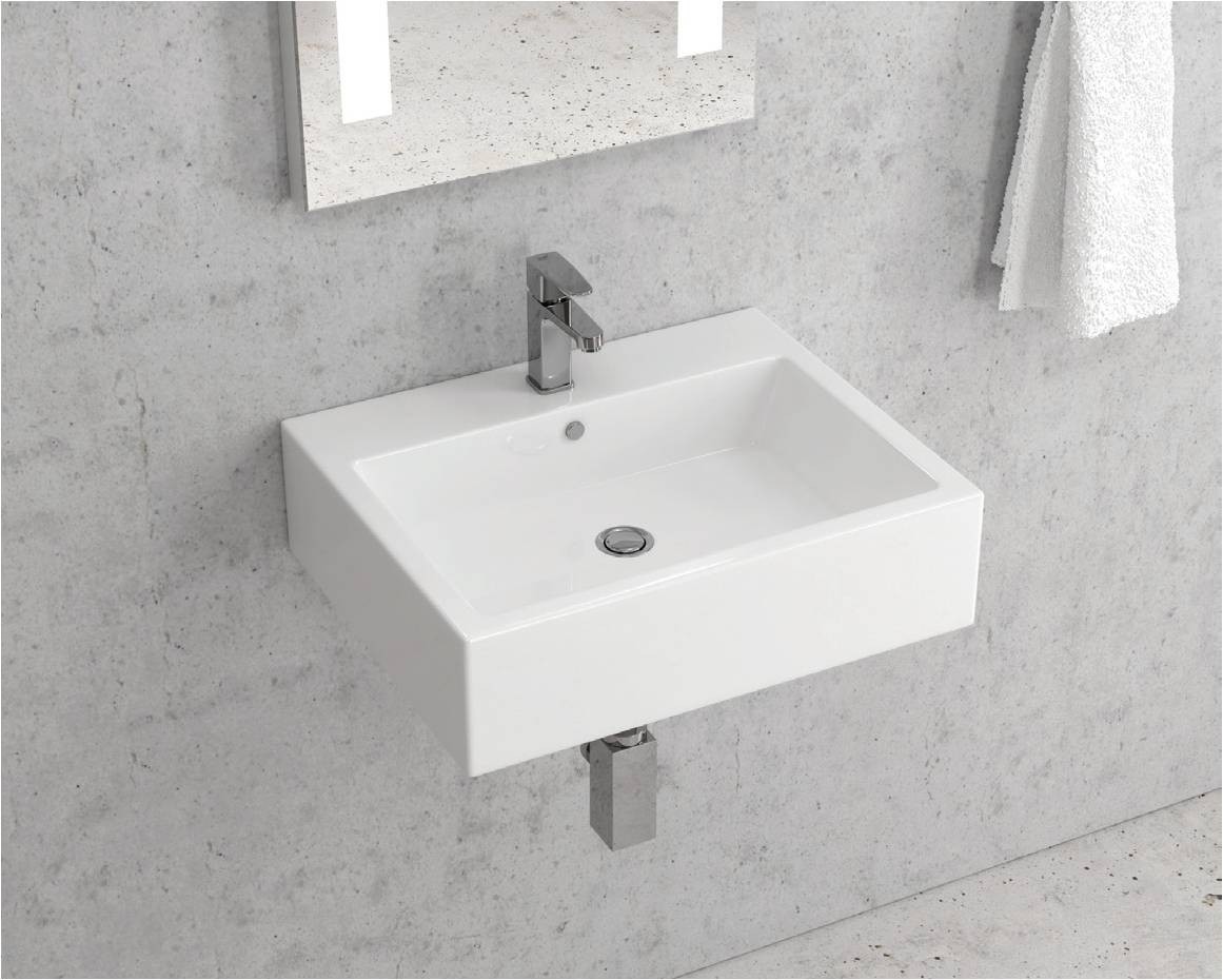 Νιπτήρας αναρτώμενος LT 5027 KARAG 56x45x15,5cm
