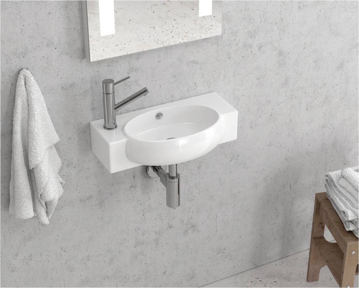 Νιπτήρας αναρτώμενος LT 5037 KARAG 50x27x12cm