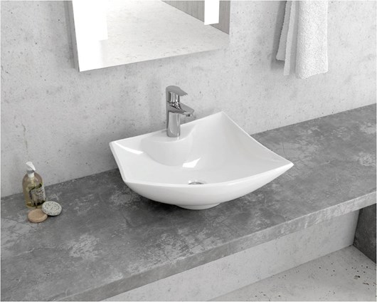 Νιπτήρας επικαθήμενος LT 1011 KARAG 49x43x14,5cm