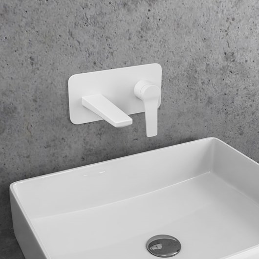 Μπαταρία νιπτήρος εντοιχισμού ANDARE Bianco WNW148073PH KARAG
