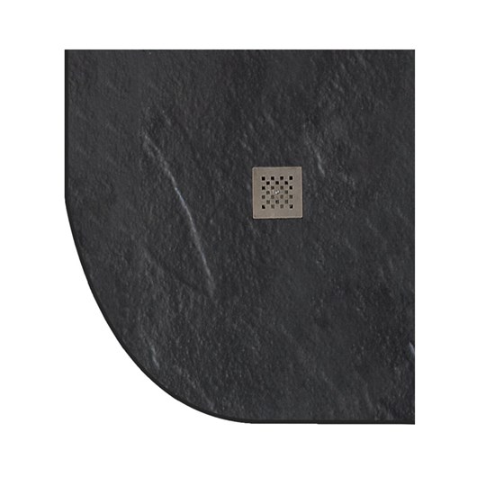 Ντουζιέρα ημικυκλική υψηλής αντοχής PIETRA Ardesia KARAG 80x80x2,5cm